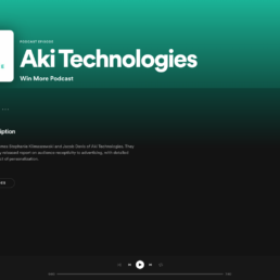 Aki Technologies at the Win More Podcast