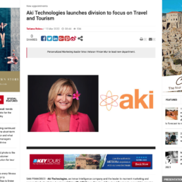 Aki Technologies launches division to focus on Travel and Tourism