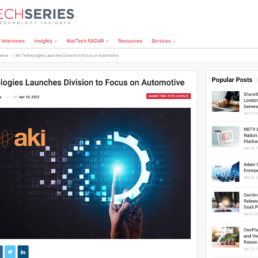 Aki Technologies Launches Division to Focus on Automotive