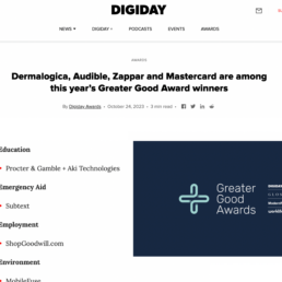 Aki Press - Digiday Award